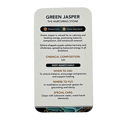 Jasper Green Sphere (Ball) -Small 991ctw