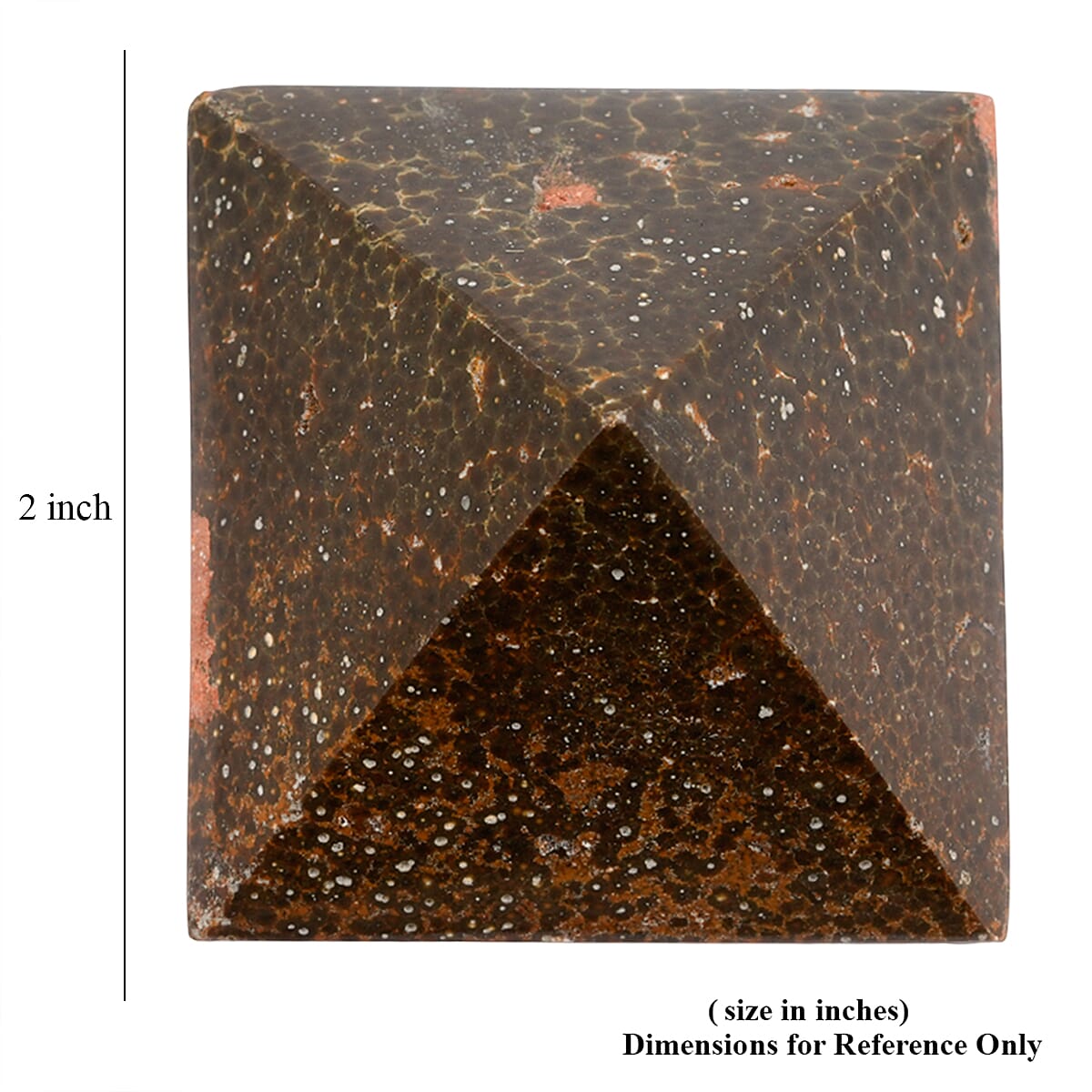 Jasper Multi Color Pyramid -Small 627ctw image number 4