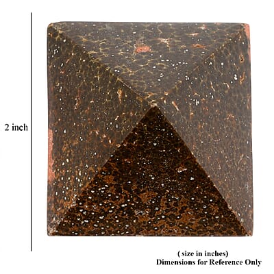 Jasper Multi Color Pyramid -Small 627ctw