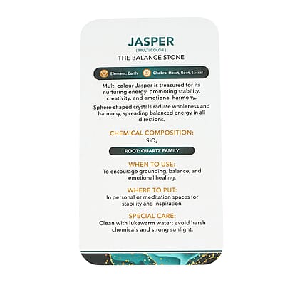 Jasper Multi Color Sphere (Ball) -Small 1007ctw