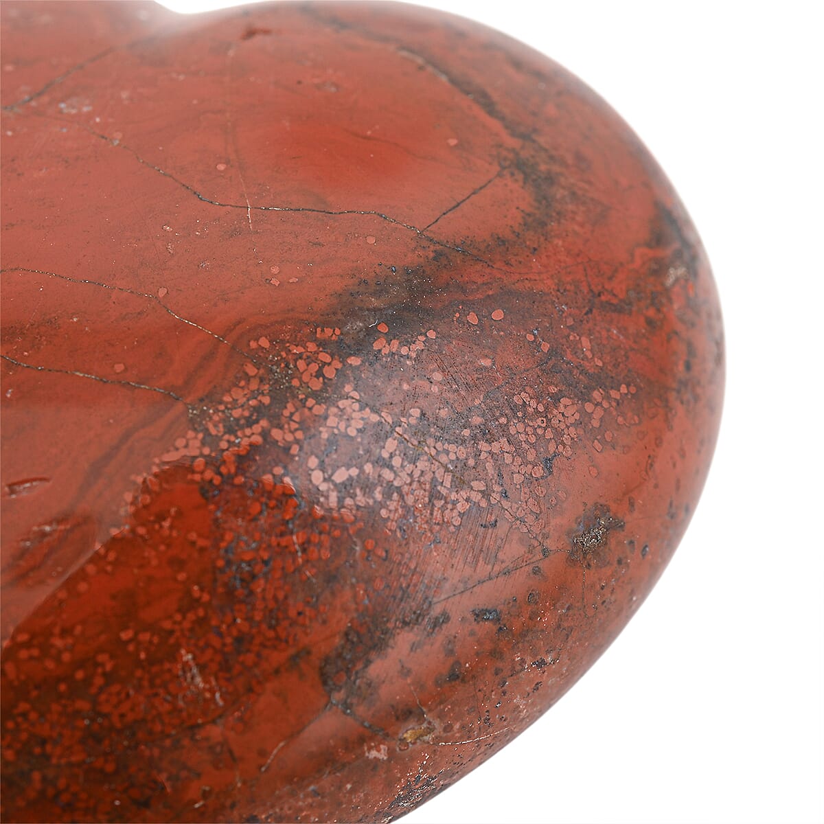 Jasper Red Heart Shape -Small 621ctw