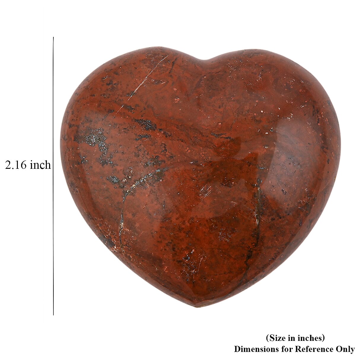 Jasper Red Heart Shape -Small 621ctw image number 5