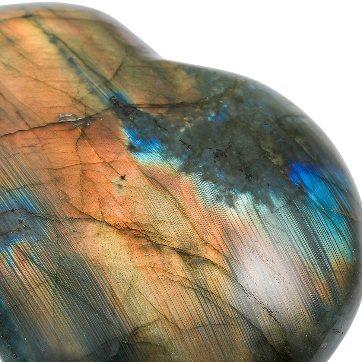 Labradorite Heart Shape -X Large 6350ctw image number 3