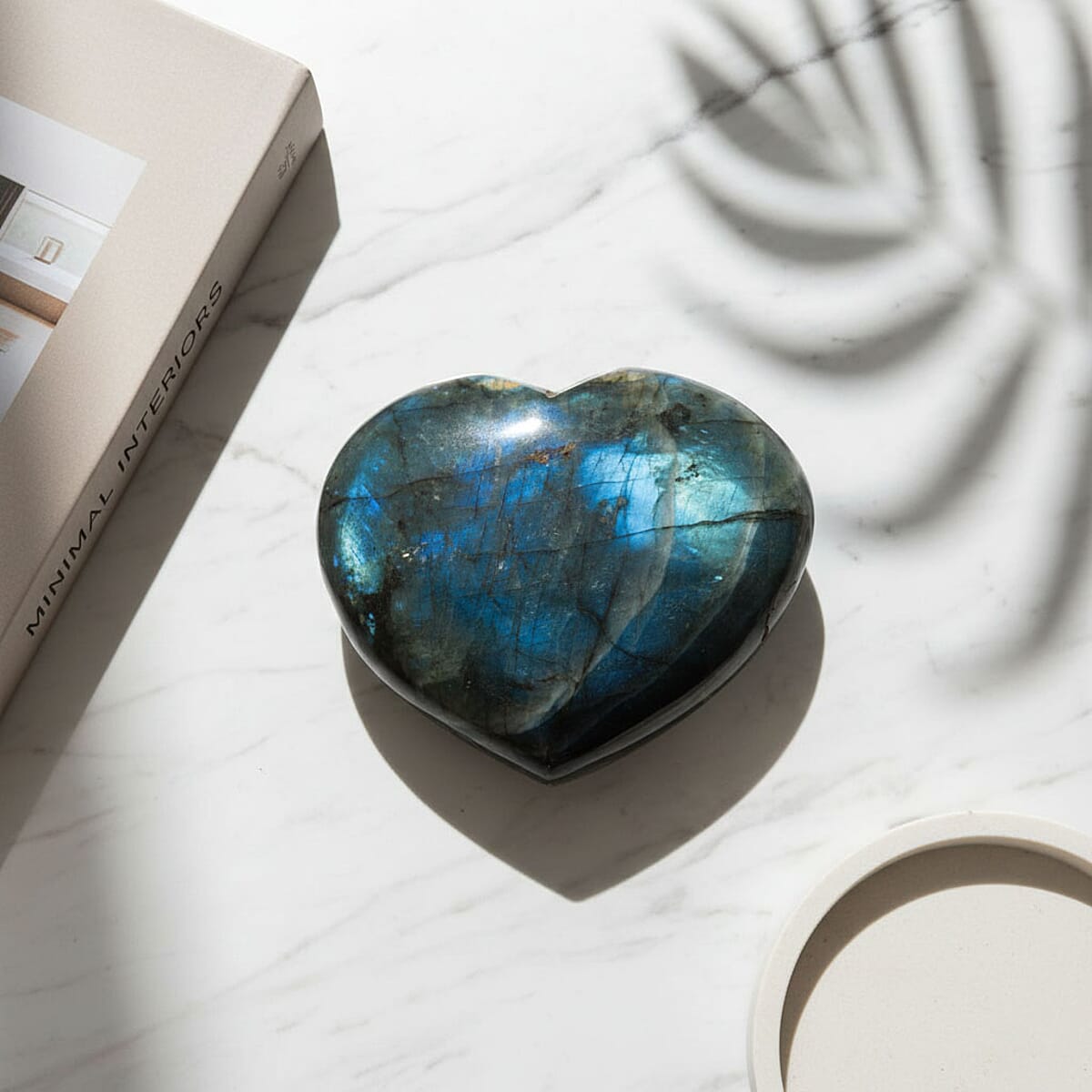 Labradorite Heart Shape -XX Large 7711ctw image number 1
