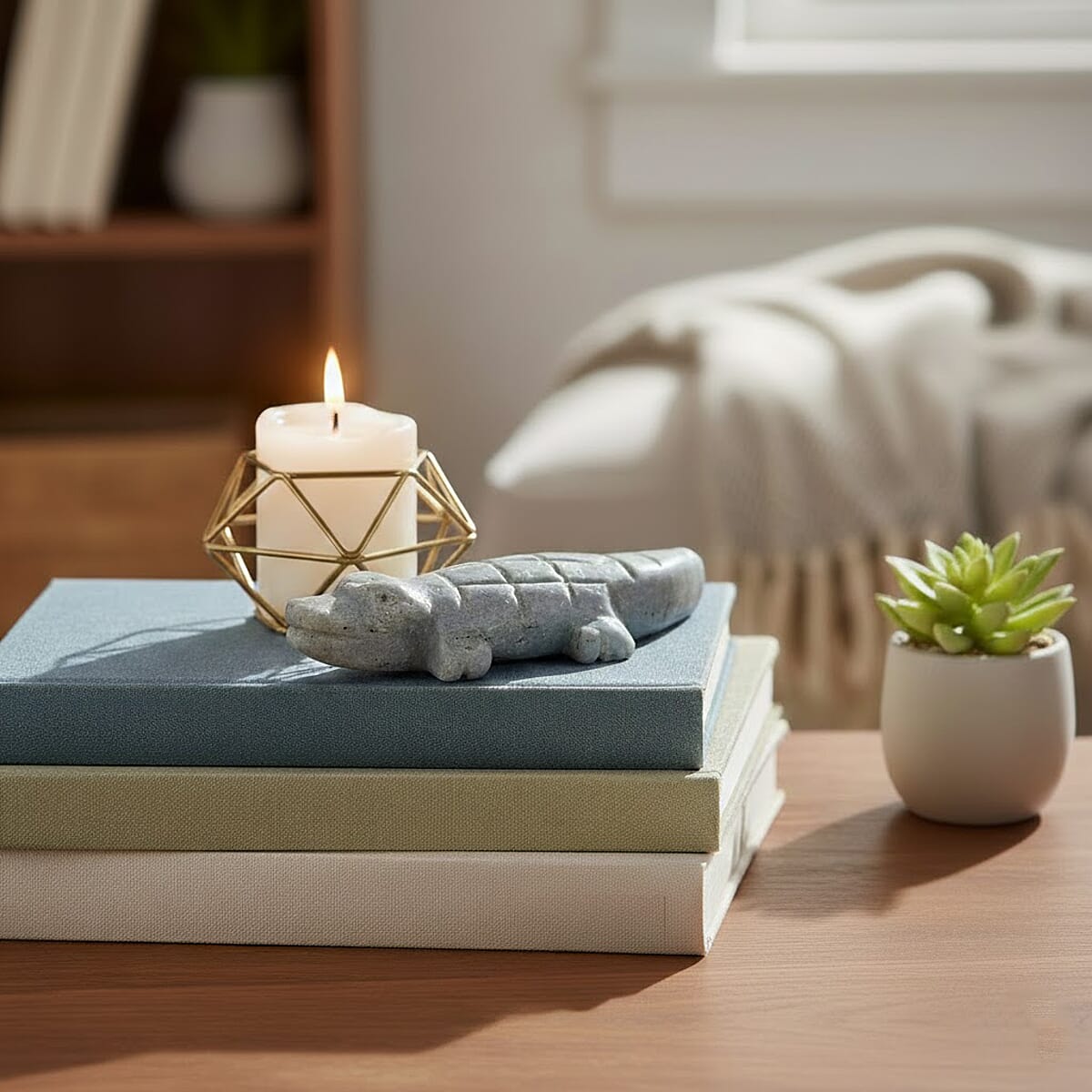 Labradorite Crocodile Shape Small image number 1