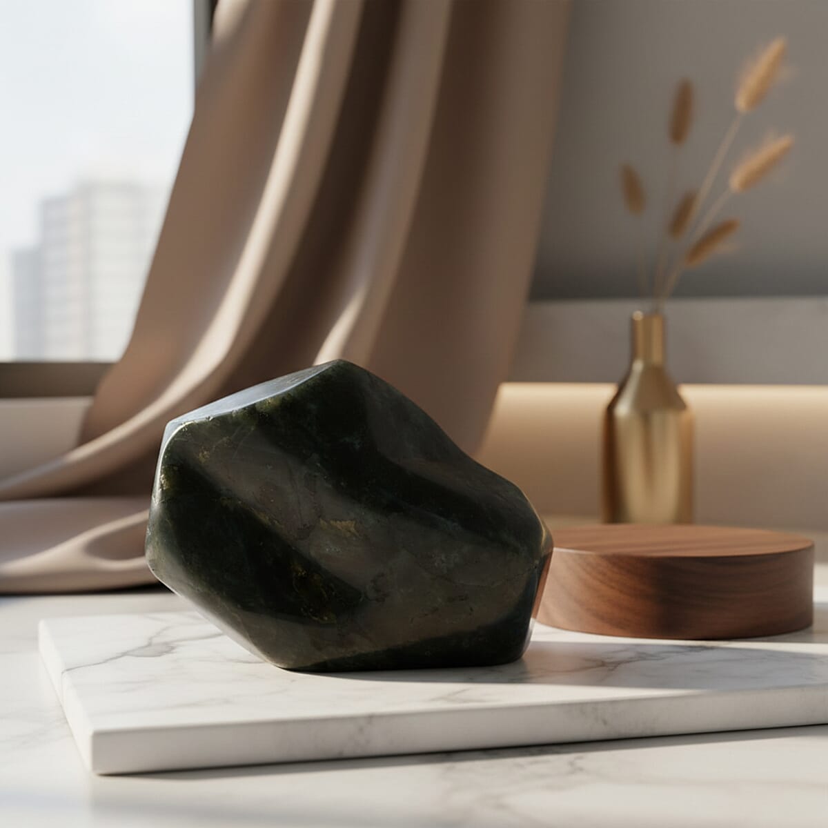 Labradorite Freeform -4XL 54431ctw image number 1