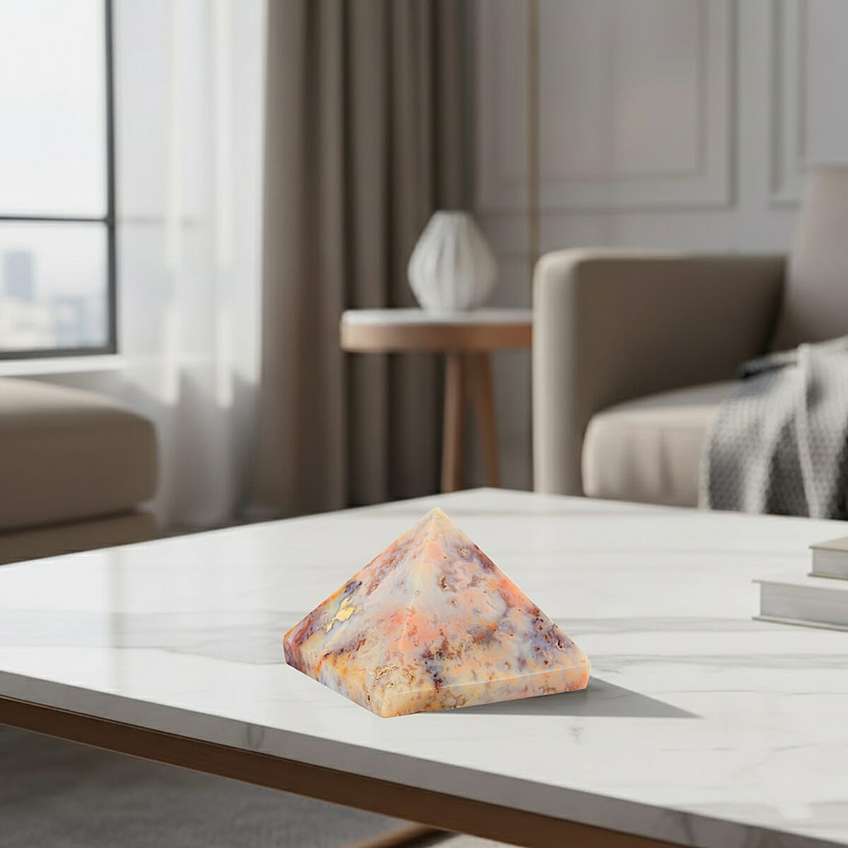 Multi Color Pyramid Jasper 1021ctw image number 1