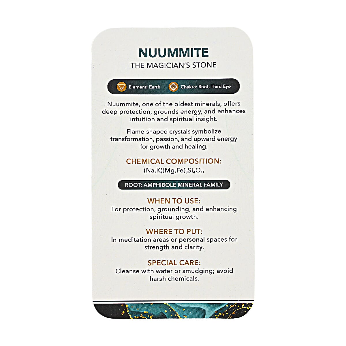 Nuummite&nbsp;Freeform -Small 1405ctw image number 6