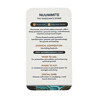 Nuummite Freeform -Small 1405ctw