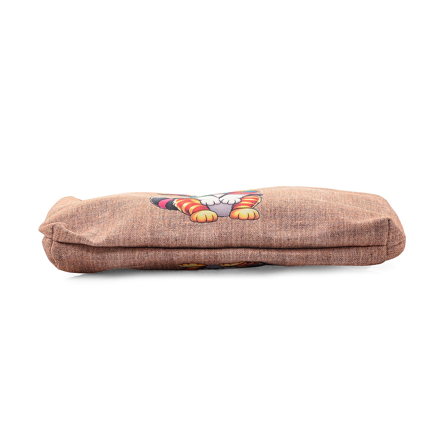 Brown Cat Digital Printed 3-Piece Travel Set with Tote Bag, Neck Pillow and Eye Mask