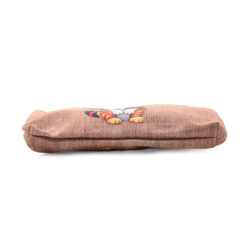 Brown Cat Digital Printed 3-Piece Travel Set with Tote Bag, Neck Pillow and Eye Mask