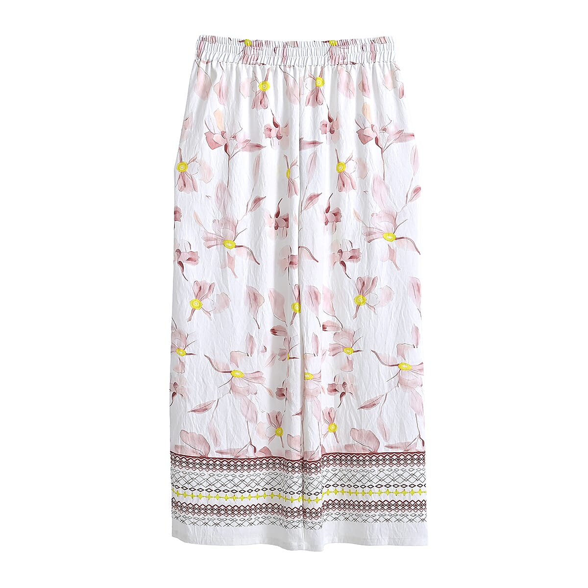 La Marey Gray Placement Print Pajama Pants - One Size Fits Most image number 2