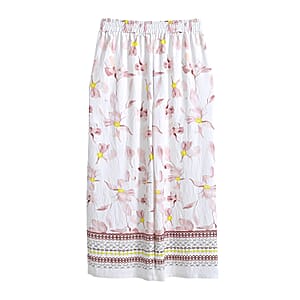 La Marey Gray Placement Print Pajama Pants - One Size Fits Most