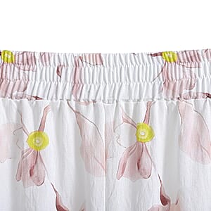 La Marey Gray Placement Print Pajama Pants - One Size Fits Most