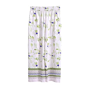 La Marey Green Breezy Printed Pants - One Size Fits Most