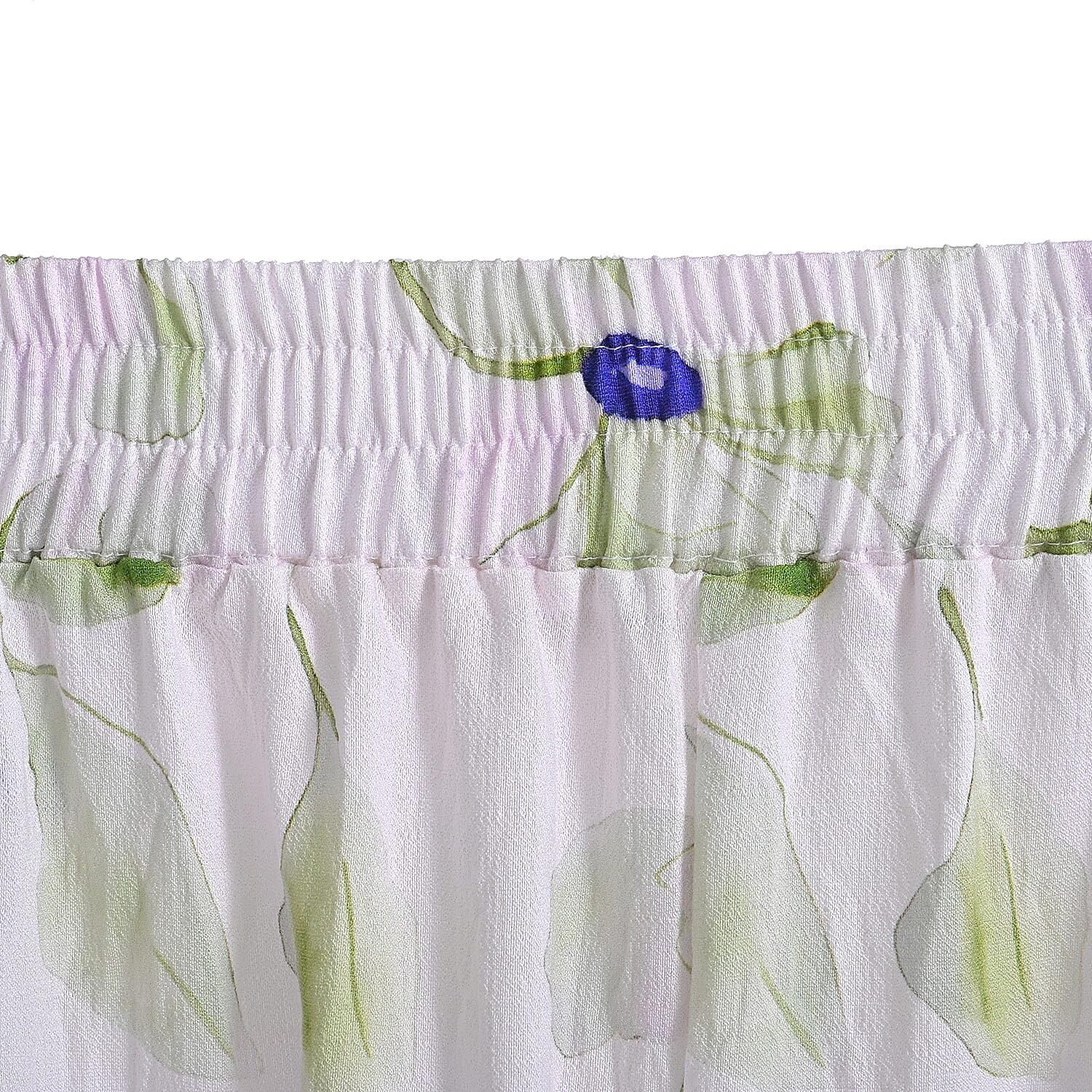 La Marey Green Breezy Printed Pants - One Size Fits Most