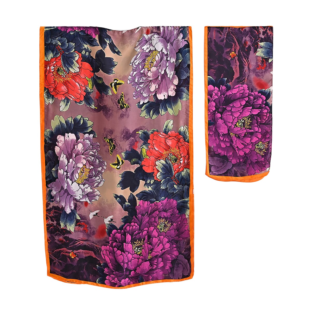 La Marey Purple Long Kaftan image number 1