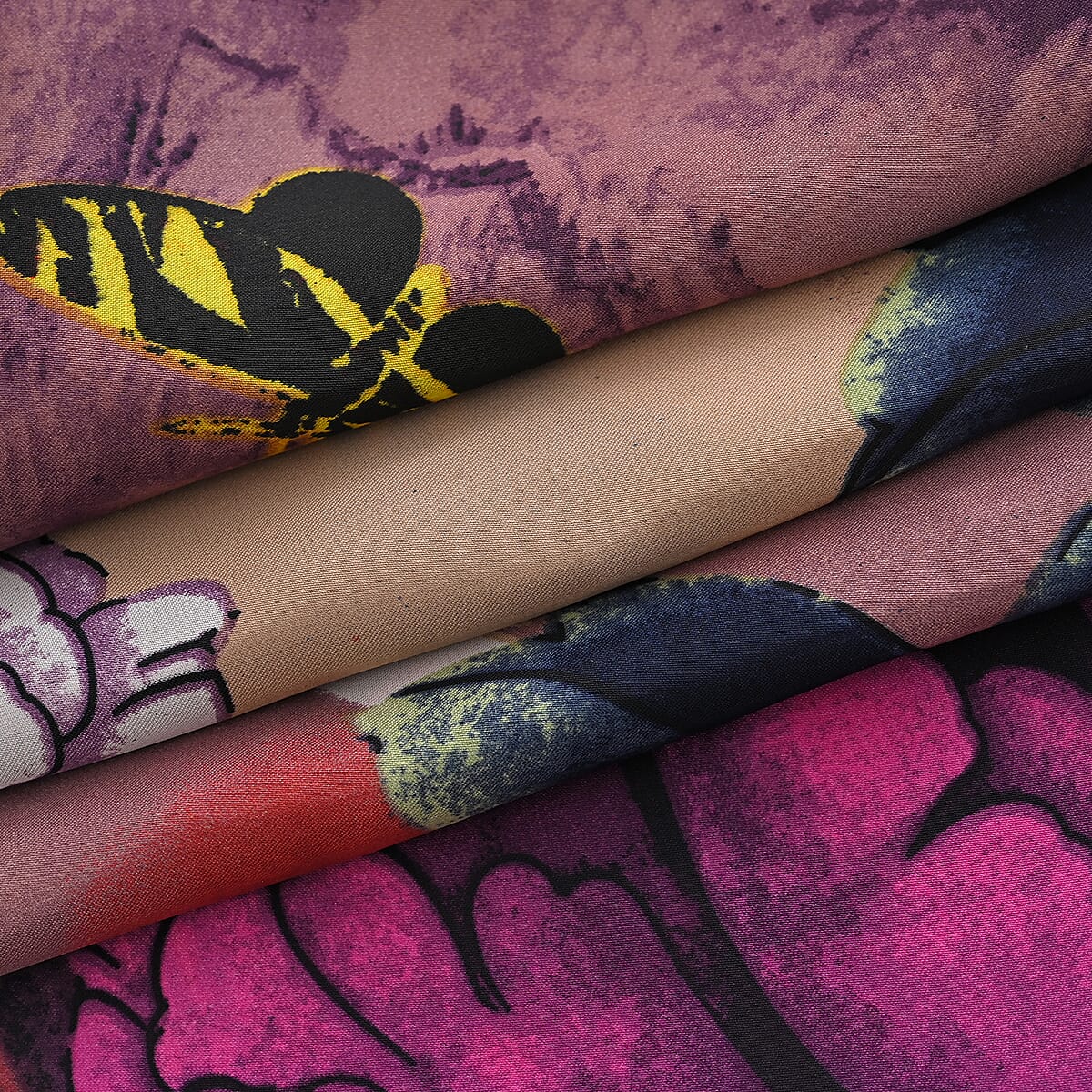 La Marey Purple Long Kaftan image number 6