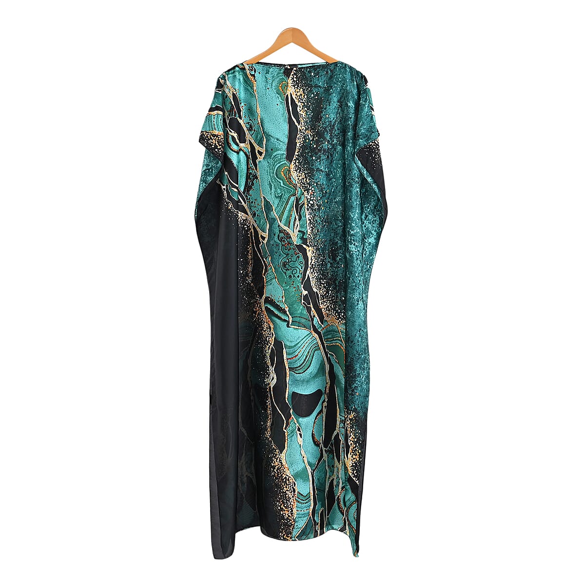 La Marey Green Long Kaftan image number 3