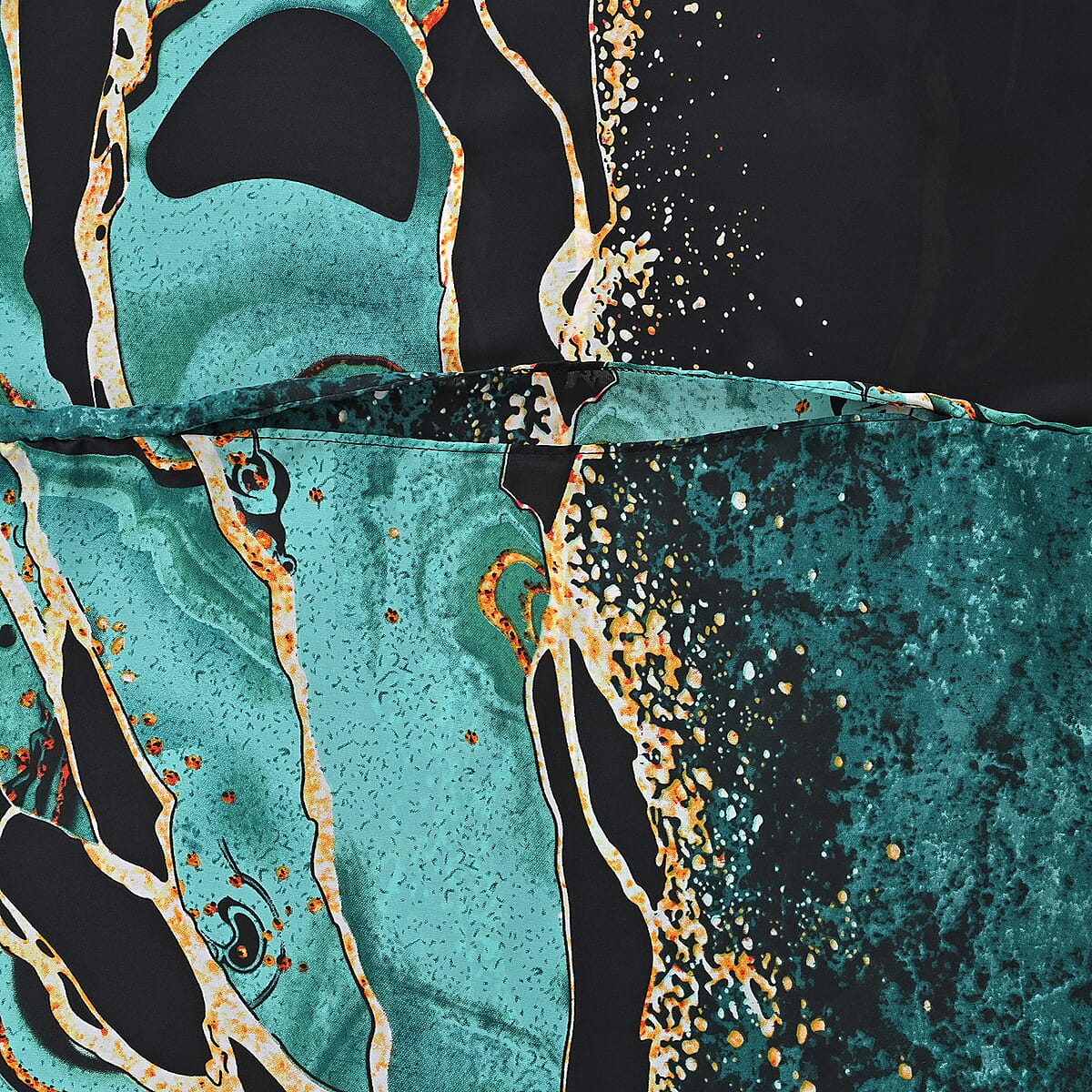 La Marey Green Long Kaftan image number 5