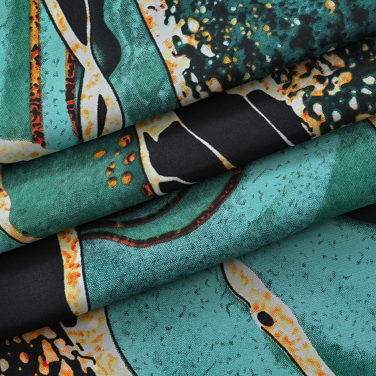 La Marey Green Long Kaftan image number 6