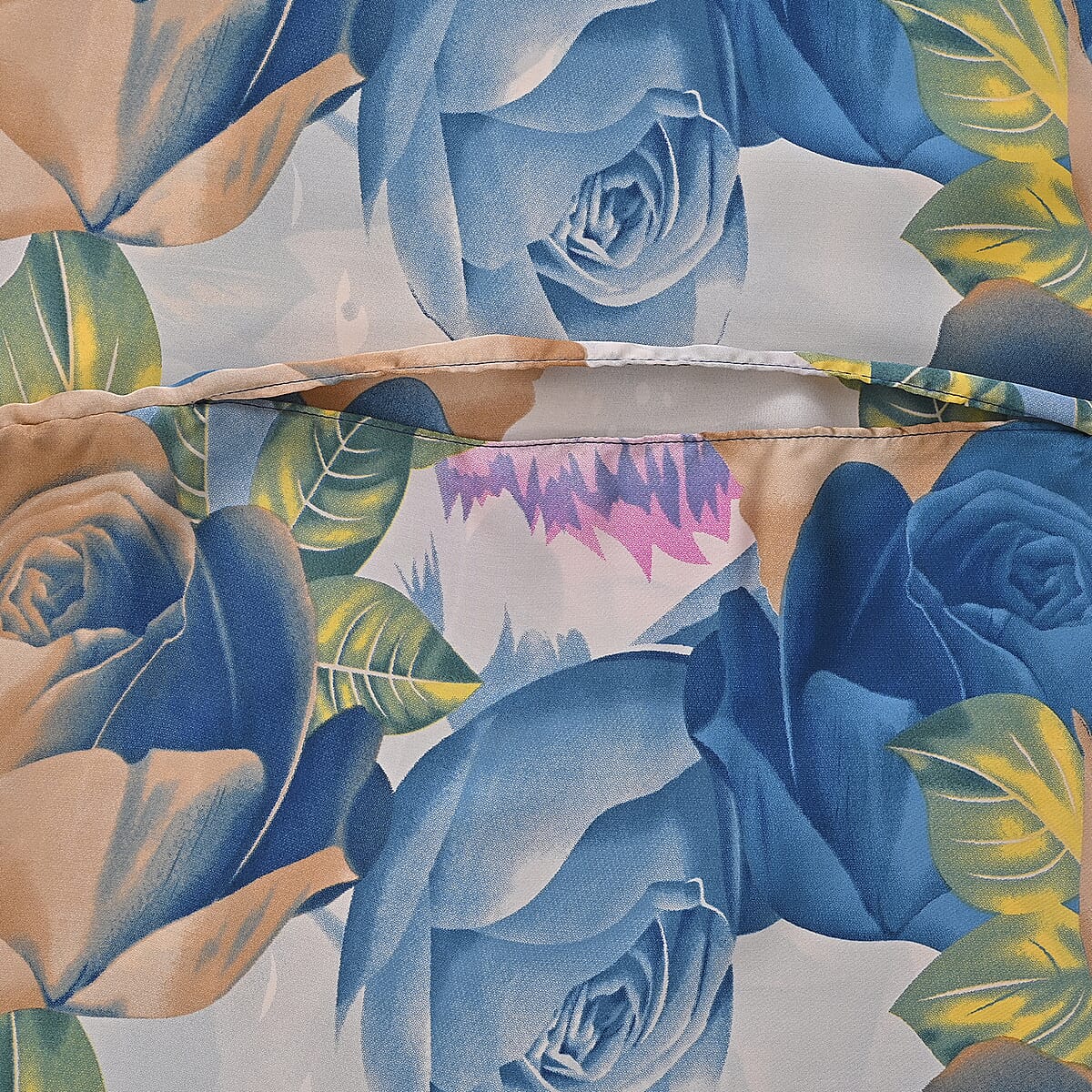 La Marey Black Long Kaftan (70.9x35.4) image number 5