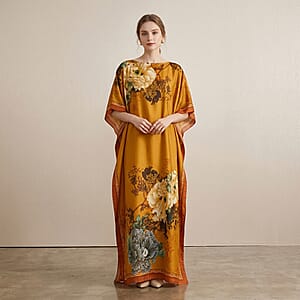 La Marey Yellow Long Kaftan