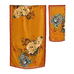 La Marey Yellow Long Kaftan