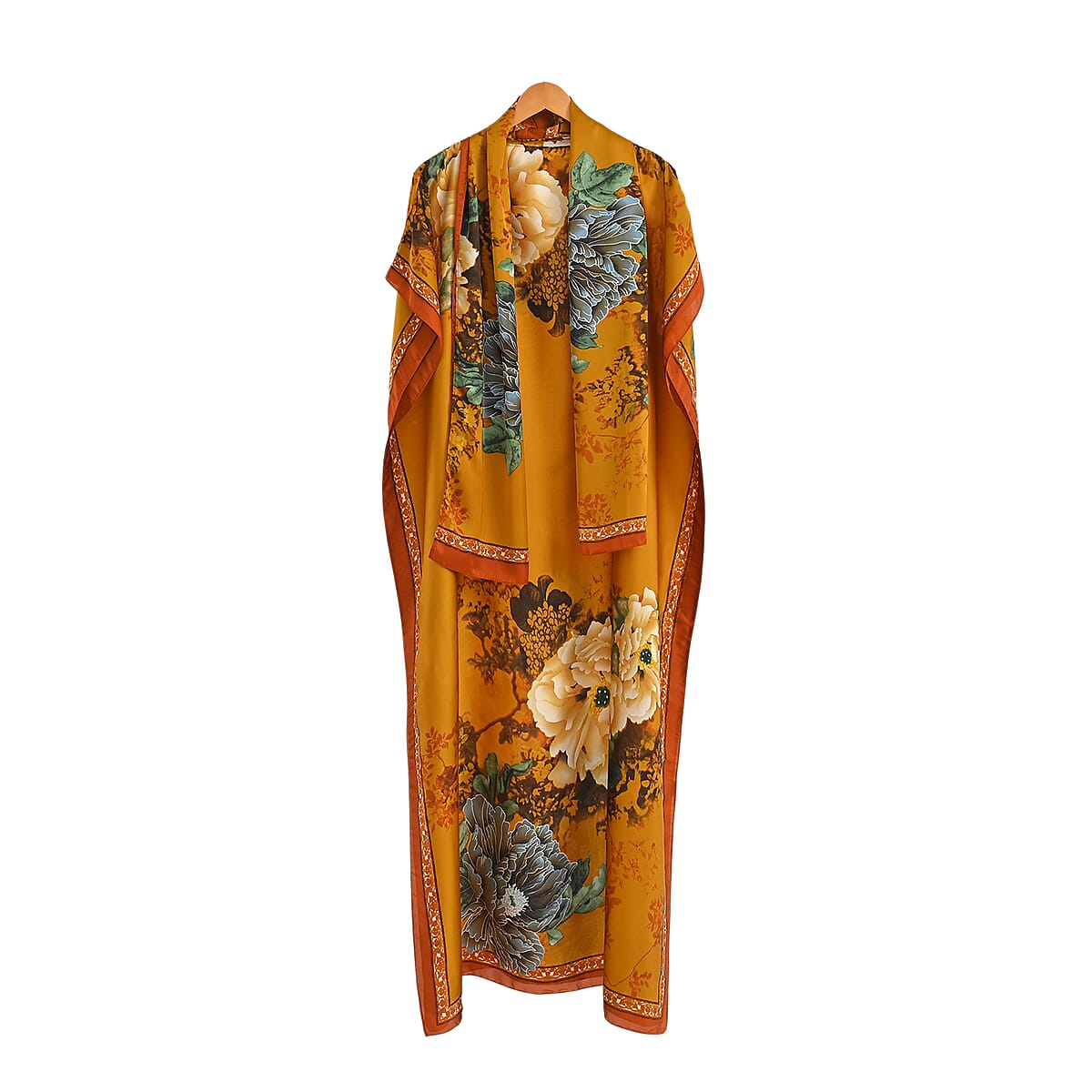 La Marey Yellow Long Kaftan image number 2