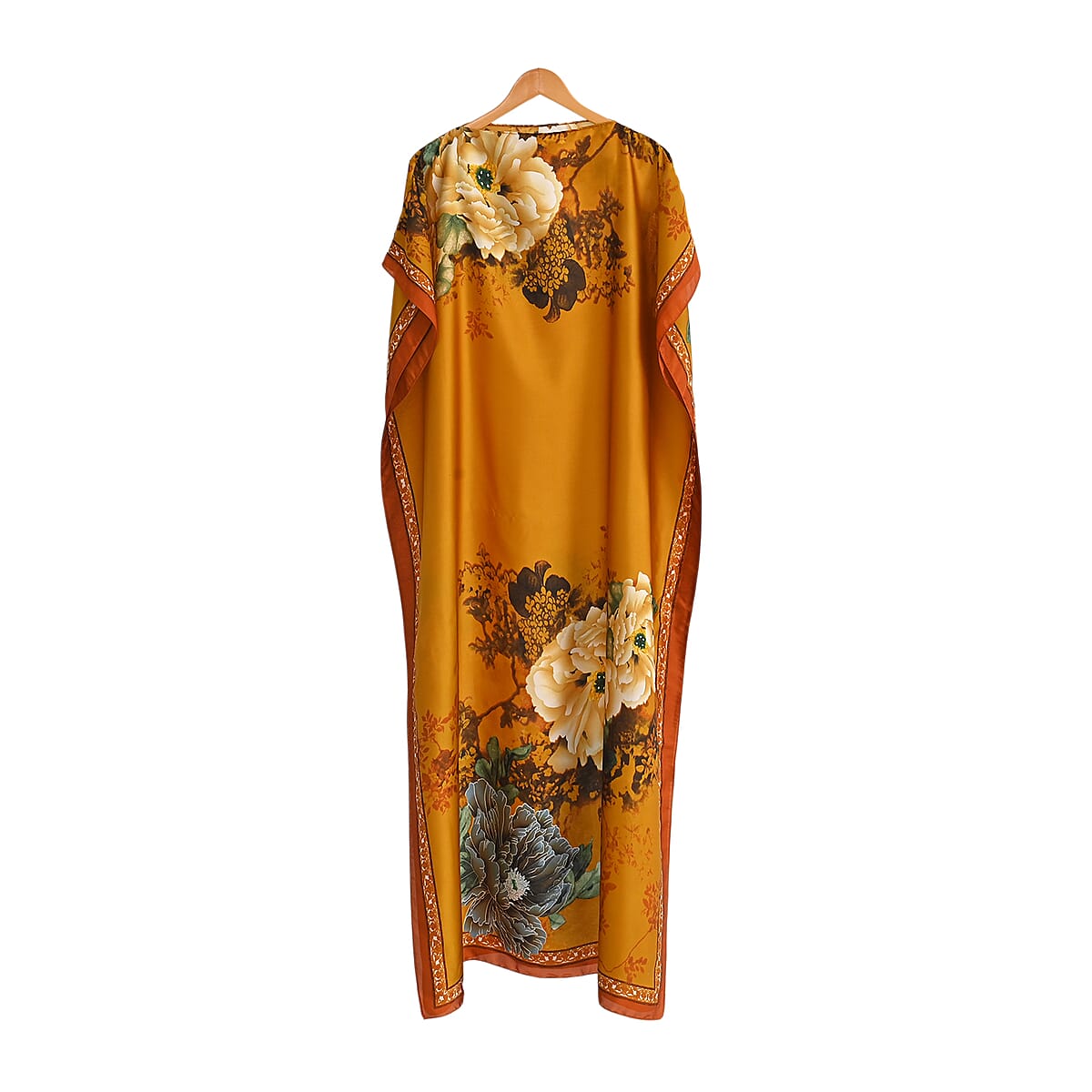 La Marey Yellow Long Kaftan image number 3