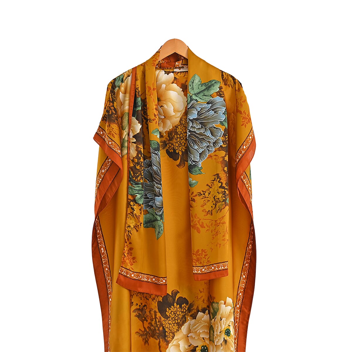 La Marey Yellow Long Kaftan image number 4