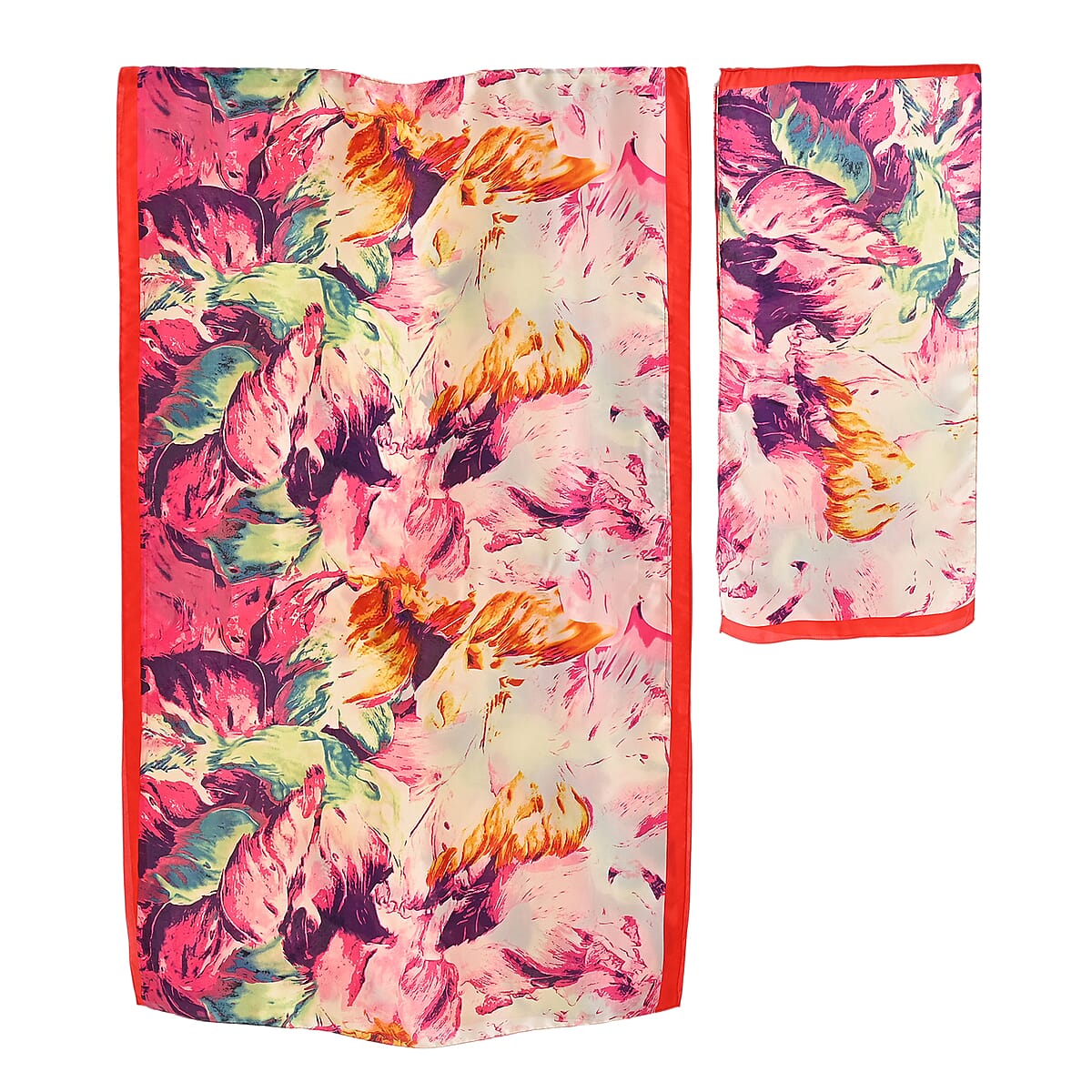 La Marey Red Long Kaftan image number 1