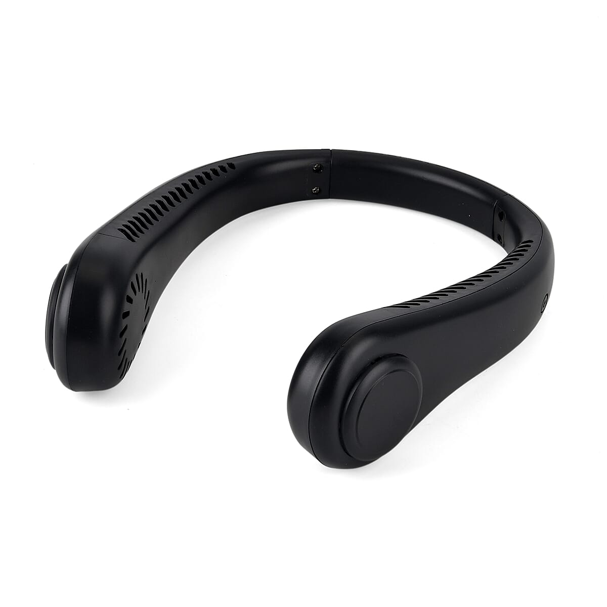 Livmore Black Rechargeable Portable Neck Fan image number 7