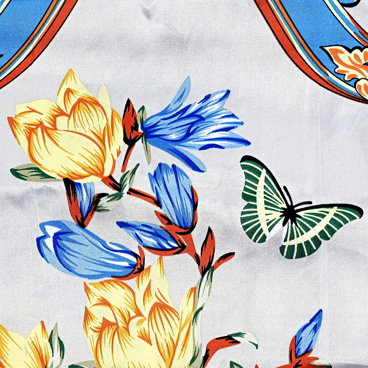 La Marey Multi Color Set of 3 Floral Print Scarf image number 5