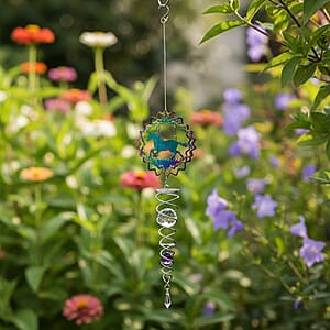 Stainless Steel Magic Kinetic Sculpture Horse Wind Spinner