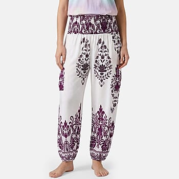 Purple White Floral - Product card gallery slide 1 (10178376171833)