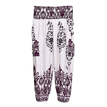 Purple White Floral - Product card gallery slide 2 (10178376171833)