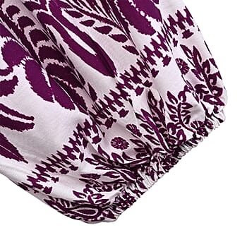 Purple White Floral - Product card gallery slide 4 (10178376171833)