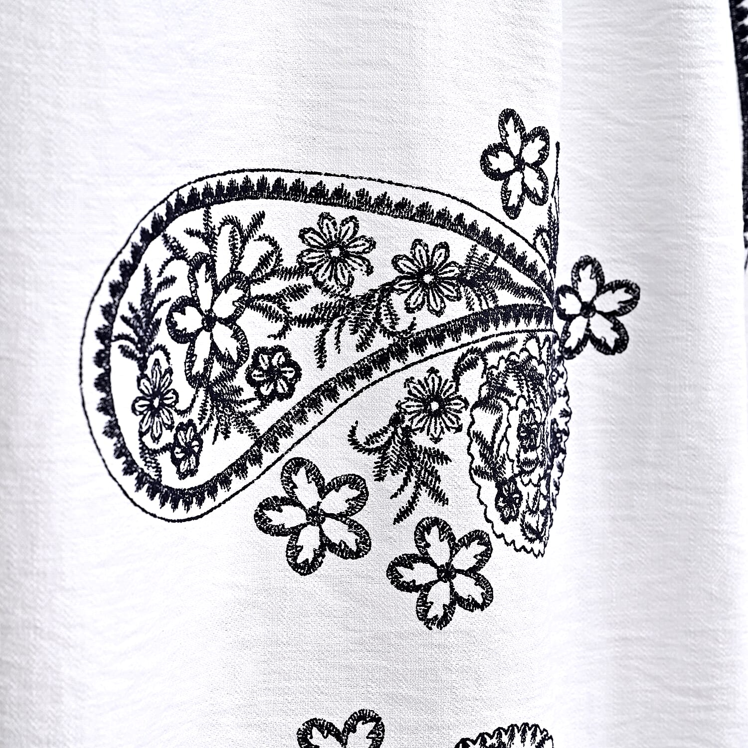 La Marey Wide Leg Printed Pajama Pants - One Size Fits Most