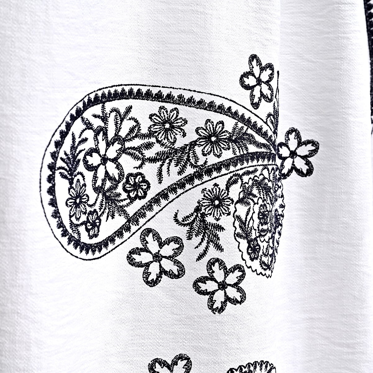 La Marey Wide Leg Printed Pajama Pant - One Size Fits Most image number 4