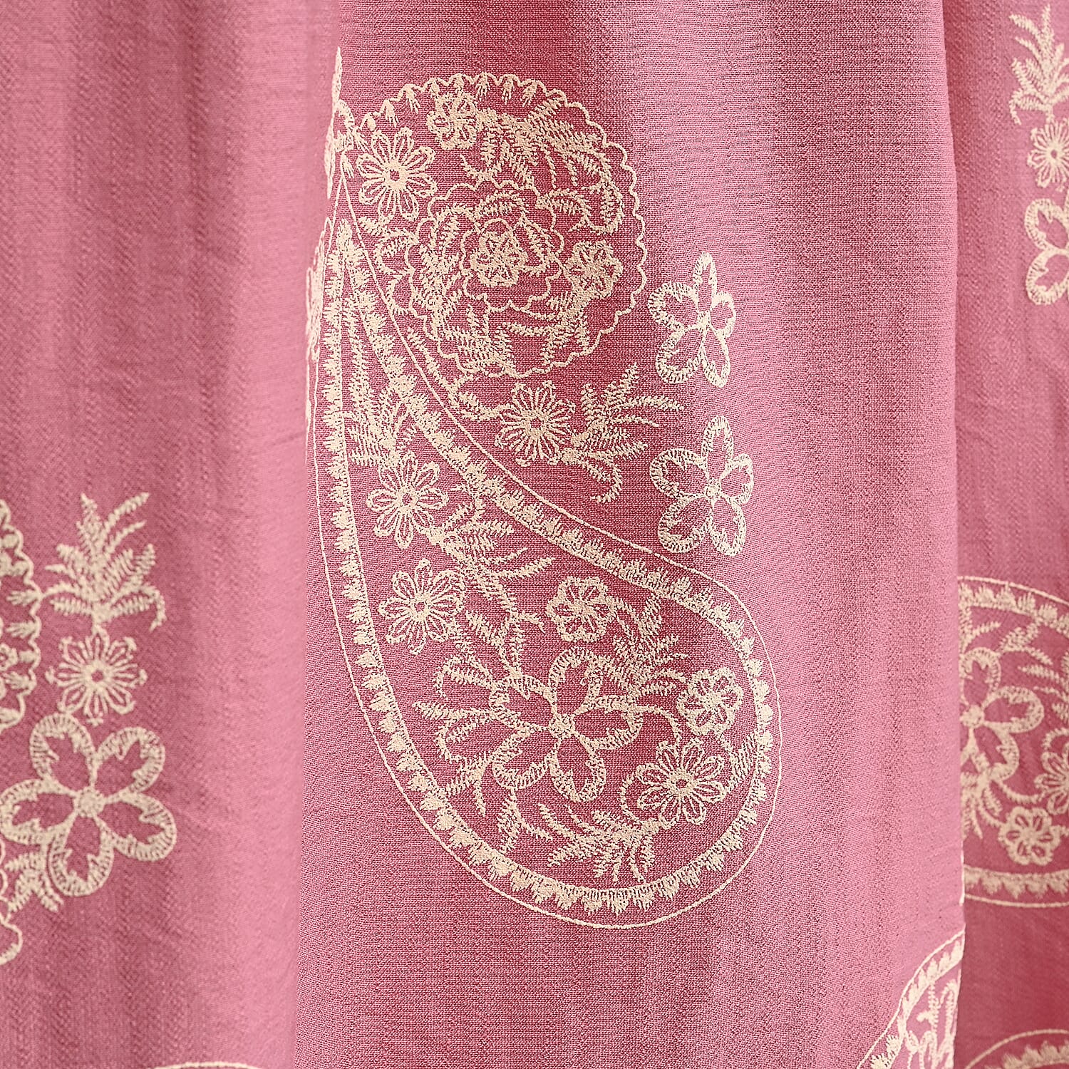 La Marey Pink Shade Comfortable Wide Leg Printed Pajama Pants - One Size Fits Most
