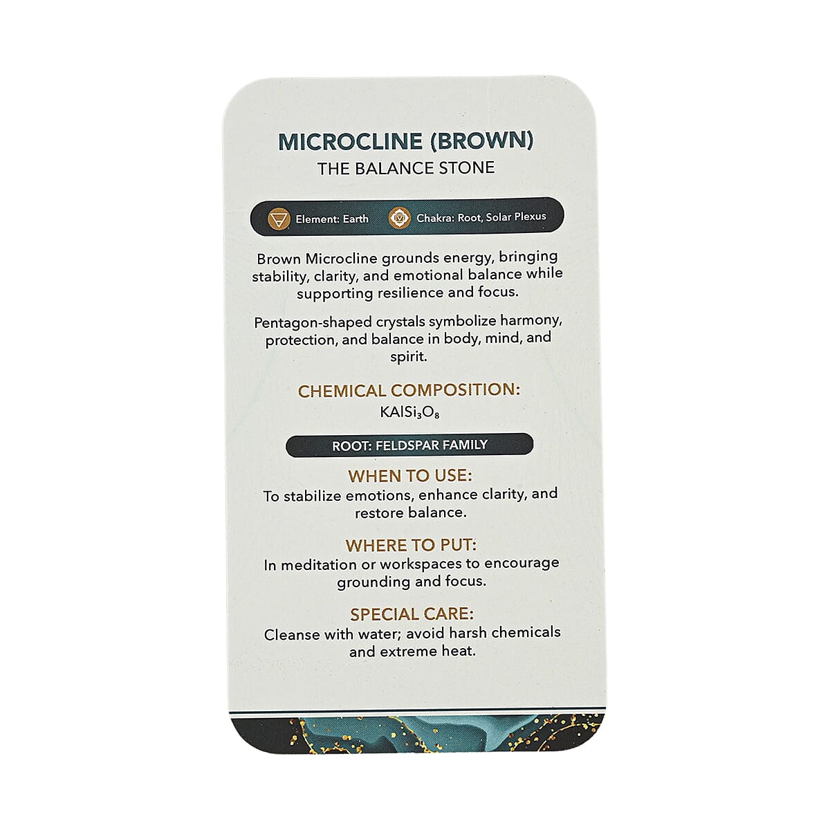 Microcline Brown Pentagon Shape -Small 581ctw image number 7