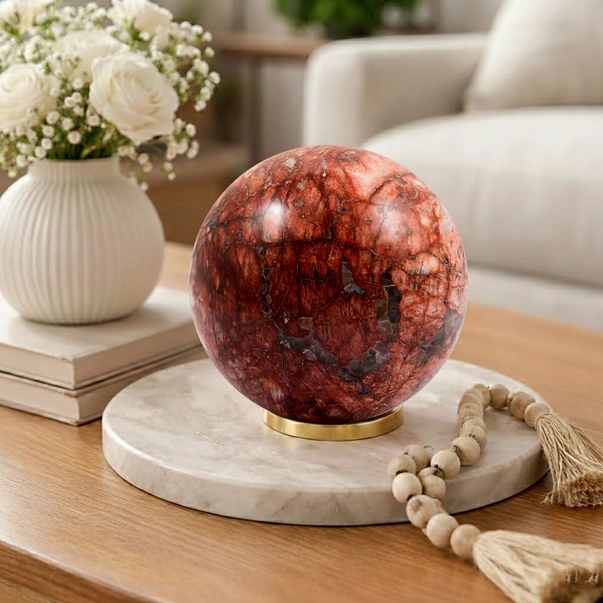 Microcline Multi Color Sphere (Ball) -Medium 1785ctw image number 1