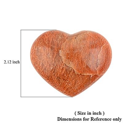 Microcline Multi Color Heart Shape -Small 637ctw