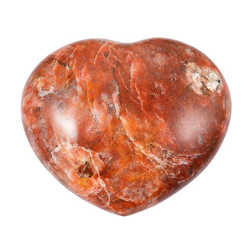 Microcline Multi Color Heart Shape -Medium 1136ctw