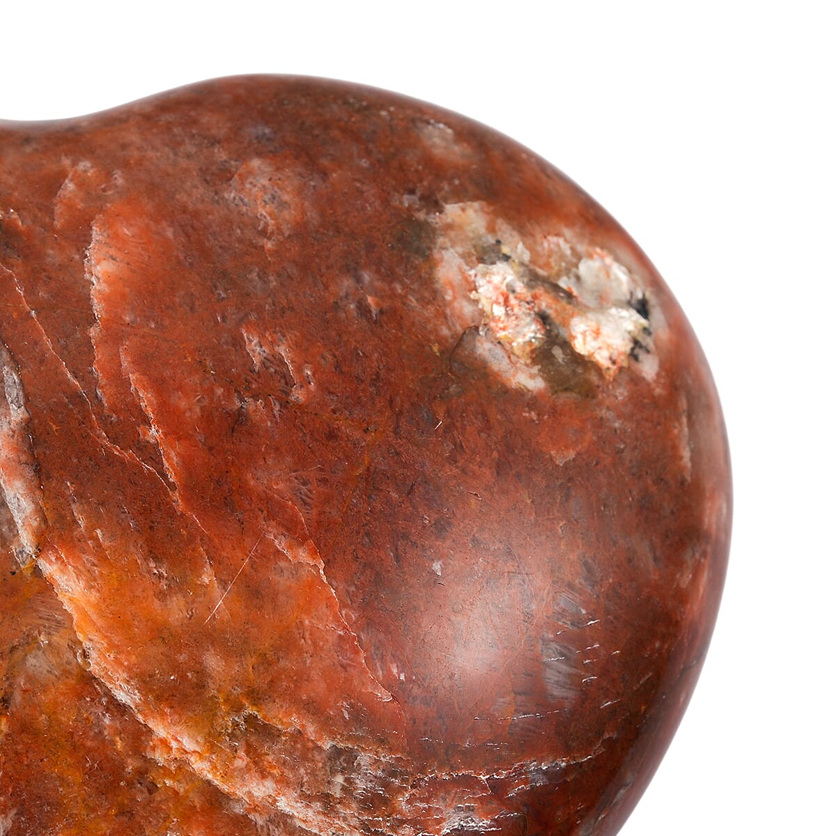 Microcline Multi Color Heart Shape -Medium 1136ctw image number 3