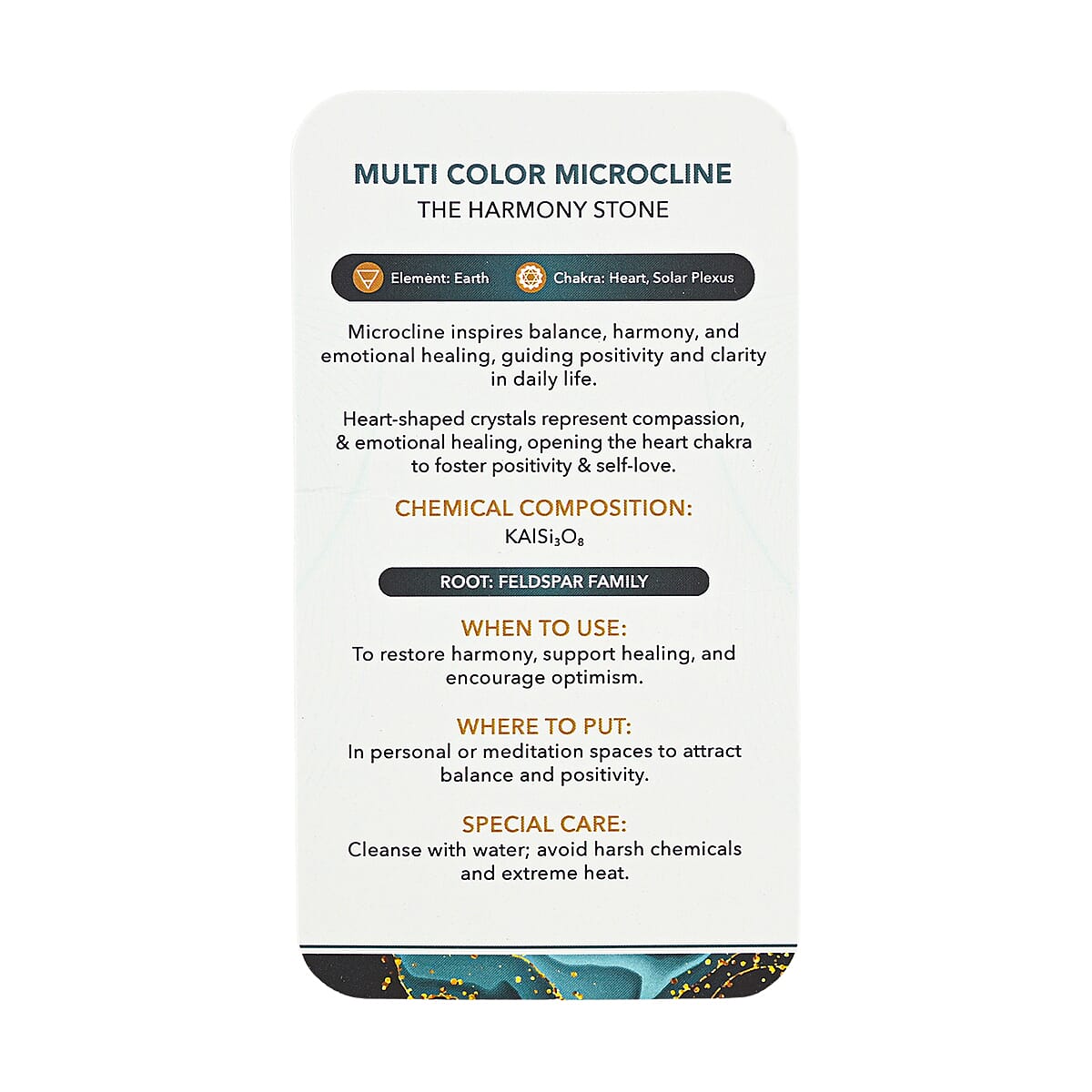 Microcline Multi Color Heart Shape -Medium 1136ctw image number 6