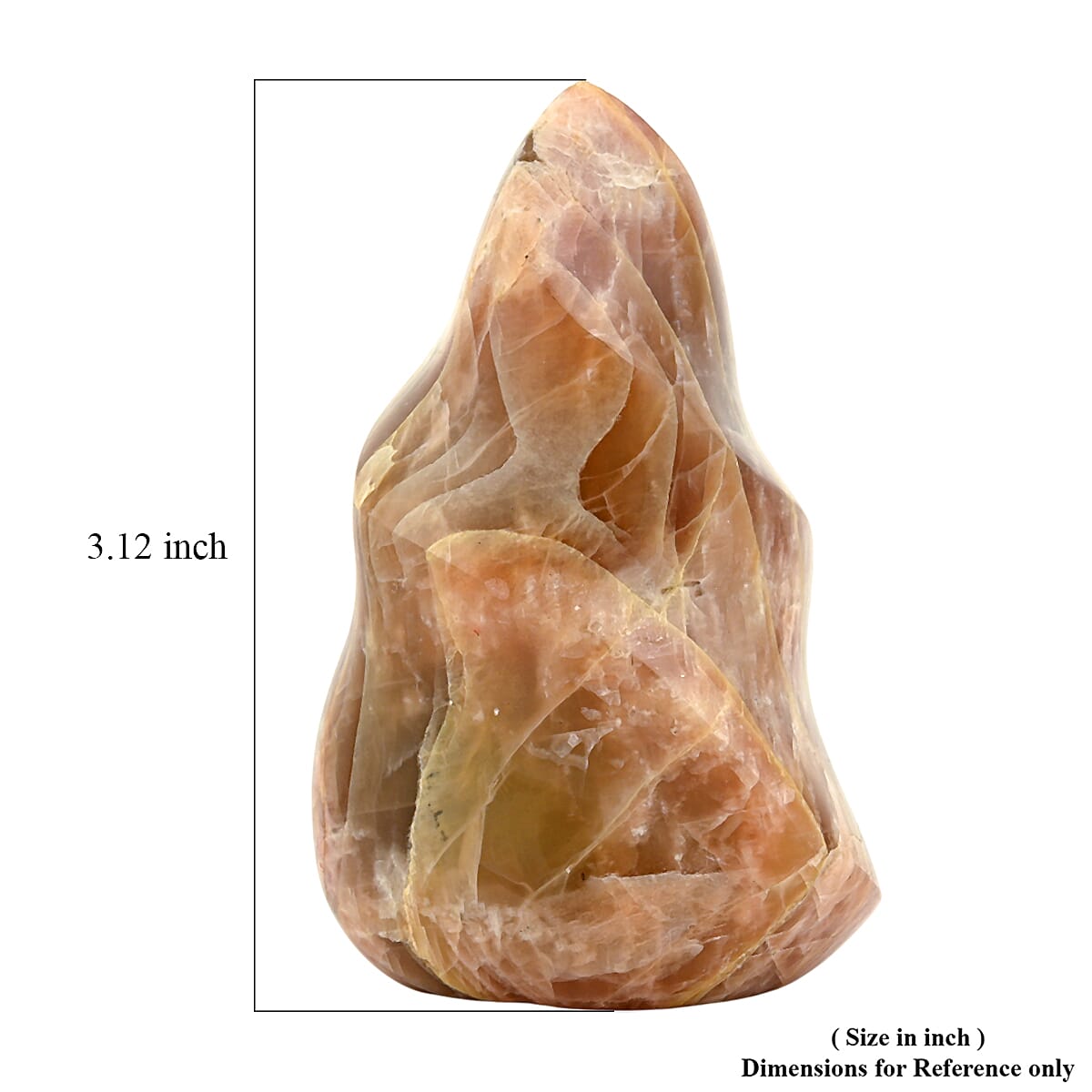 Moonstone Orange Flame -Small 844ctw image number 4