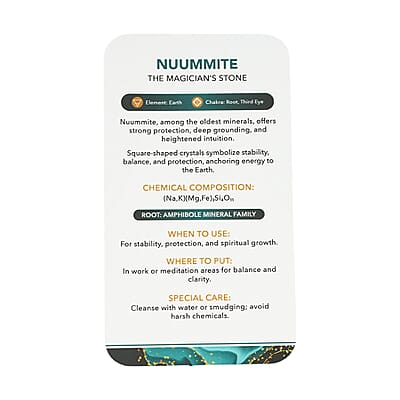 Nuummite Square Shape -Small 1081ctw