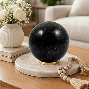 Nuummite&nbsp; Sphere (Ball) -Medium 1254ctw
